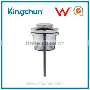 Polished Chrome Lavatory Sink Pop Up Waste Drain thumbnail-1