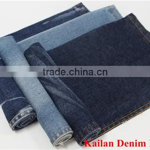 Whole Sale Organic High Quality Cotton Spandex Denim Fabric thumbnail-1