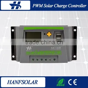 dc Output Load 12/24v 10a Pwm Solar Controller thumbnail-1