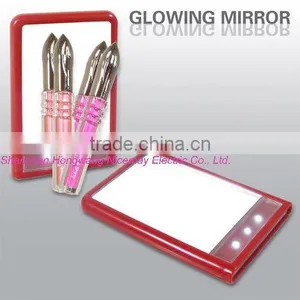 New Arrival Mini Foldable LED Cosmetic Makeup Mirror (PC-8530) thumbnail-1