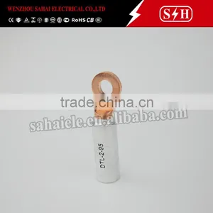 Standard DTL Cable Lugs Copper Bimetal Connector Terminals thumbnail-1