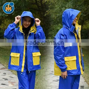 High Visibility Safety Pvc Raincoat thumbnail-3