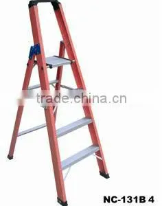 Fiberglass Step Ladder With Tools Holder thumbnail-2