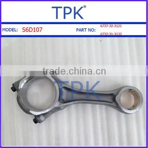 Komatsu S6D107 Connecting Rod, 6737-32-3121 thumbnail-1