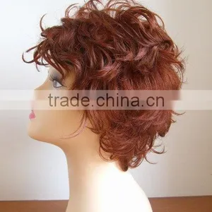 Unproceesed Brazilian Human Hair Full Lace Wig Curly Full Cuticle Human Hair Wig thumbnail-4