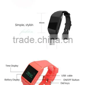 Smallest GPS Watch Tracker Pink Color thumbnail-1