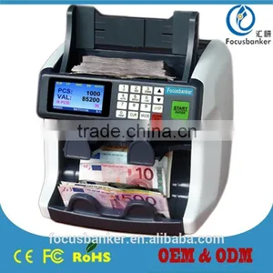 Two-pocket Currency Sorter/mix Notes Discriminator/fake Note Detector/cash Counter/bill Counting Machine for Afghan Afghani(AFN) thumbnail-3