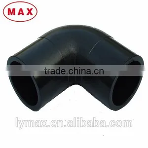 ISO Quality HDPE Pipe Fittings 90 Degree Elbow Dimensions From China Factory thumbnail-1