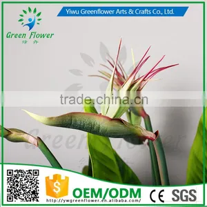 Greenflower 2016 Real Touch PU Latex Artificial Flowers Strelitzia Reginae for Gift Weddings Decorations thumbnail-3