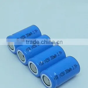 14250 300mAh Li-ion Battery 3.7v thumbnail-2