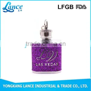 High Grade Stainless Steel Miniature Wine Bottles Wedding Favors thumbnail-6