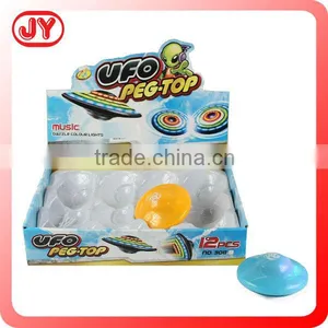 2015 Promotional Gift Light up Spinning Top for Kids thumbnail-2