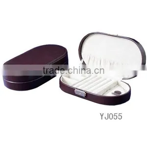 Newest Luxury pu Jewelry Box ,OEM Design ,luxury Gift Box Factory , Custom Made Cover With Velvet . thumbnail-1
