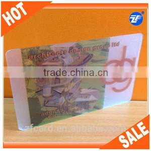 Top Selling Hologram Transparent Business Cards thumbnail-1