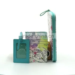 High Quality Leather PU Luggage Tag, Travel Baggage Tag thumbnail-4