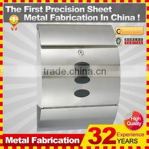 Wall Mount Stainless Steel Outdoor Mailbox thumbnail-3