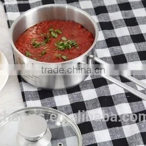 Elegant SS Pot With Steel Handle thumbnail-4