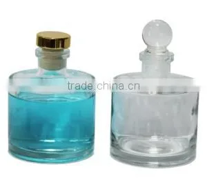 Fancy Round Diffuser Glass Bottle thumbnail-1