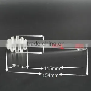 Wholesale Glass Honey Stick Dipper Coffee Stirrer Glass Stick thumbnail-6