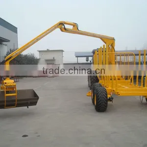 For Mariana Tractor Mounted Model Log Trailer With Crane (1 Ton,3 Ton,5 Ton,8 Ton,10ton,12 Ton) ) thumbnail-4