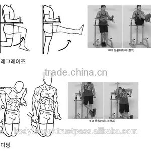 WALL MOUNT DIPPING BAR/ Gym Equipment/ Rack thumbnail-4