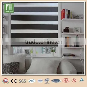 Perfect Double Layers Zebra Blinds Flange thumbnail-1