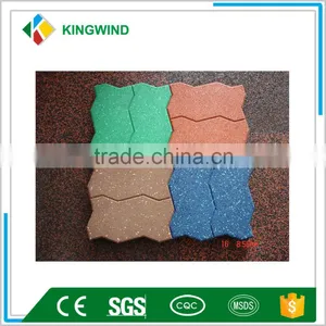 Gym Rubber Flooring/15mm-50mm Rubber Flooring Tile/rubber Floor Mat thumbnail-5