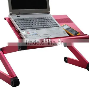 Folding Portable Laptop Table and Work Station thumbnail-1