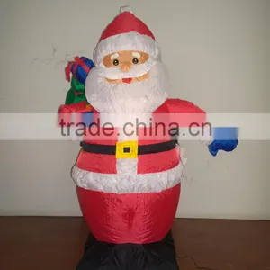 DJ-XT-46 Outdoor Inflatable Christmas Light Santa Take Presents Airblown for Christmas Decoration thumbnail-2