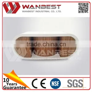 Round Curved Manager Office Desk Table thumbnail-1