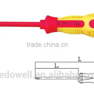 WEDO TOOLS Non Sparking VDE Insulated Injection Phillips Screwdriver With All Sizes thumbnail-1