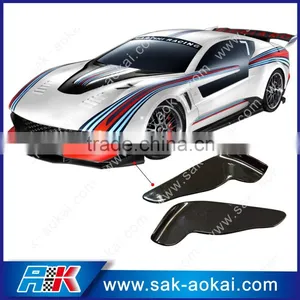 Real Carbon Fiber Car Front Splitter Flap thumbnail-1