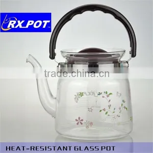 High Quality Heat-resistant Glass Tea Pot Sets With Different Designs/sizes/volumes thumbnail-3