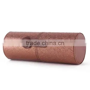 High Quality Brown Makeup Brush Case Bag Cosmetic Brushes Cup Holder Case thumbnail-3