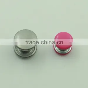 Wholesale Nickel Free Colorful Decoration Double Head Rivet for Garments Shoes Bags thumbnail-2