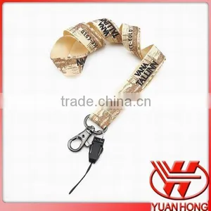 Custom Cheap Cell Phone Sports Lanyards With Heat Transfer Printed thumbnail-1