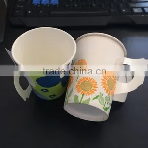 Disposable Paper Coffee Cup With Handles thumbnail-2