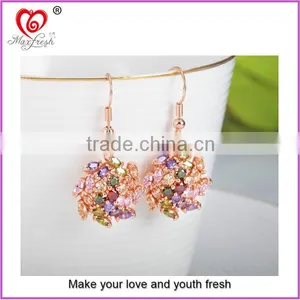 2015 Shenzhen Earring Factory Wholesale Fashion Earring Direct Sale New Earring thumbnail-1