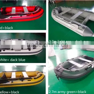 China Inflatable Folding Boat With Motor for Sale thumbnail-1