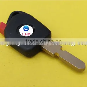 Transponder Chip Key Casing Shell Cover With Red Plug 406 Blade for Peugeot thumbnail-4