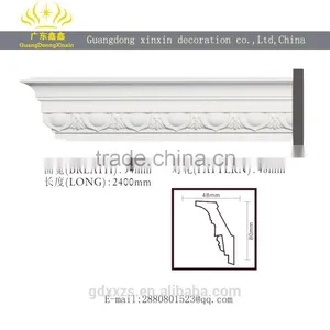Factory Price PU Foam Carved Crown Cornice Mouldings thumbnail-1