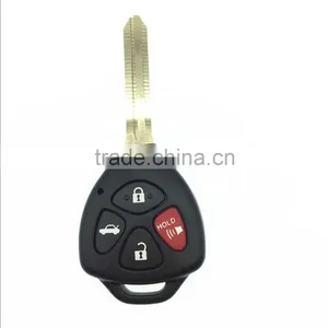 Car Remote for Toyota Hilux2005 4button Remote Keys 433MHz 4D-67chip Remote Control With Key Case thumbnail-1