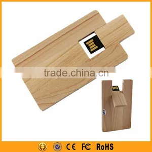 Wholesale Wooden Business Card Usb Flash Drive 8gb thumbnail-1