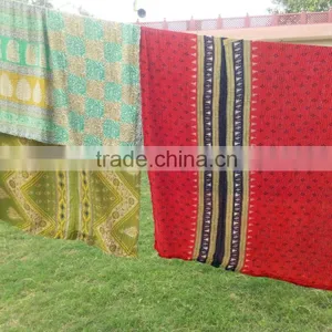 Fast Colors Combination Indian Vintage Kantah Quilts thumbnail-1