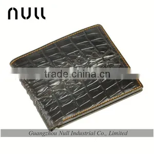 Men Use Card Holder Bifold Crocodile Skin Wallet Purse thumbnail-2