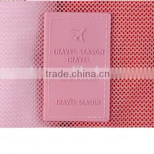 2015 Set-6 Commercial Travle Nylon Fabric Foldable Storage Makeup Bag thumbnail-3