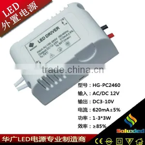 Soluxled 1-3*3W 620mA 3-10V Power Inverter China thumbnail-1
