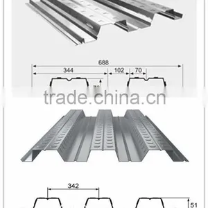 Trade Assurance 555 Garage Metal Floor Decking Roll Forming Machine thumbnail-5