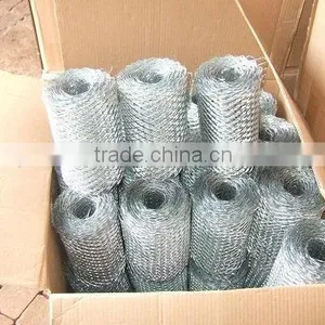 ISO9001 Galvanized Expanded Brick Mesh thumbnail-1