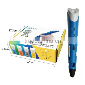 Eu/uk/us/au Adapter New Semi-Automatic Magic 4 Color 3d Printer Pen 3d Drawing Pen Direcet China Manufacture thumbnail-2